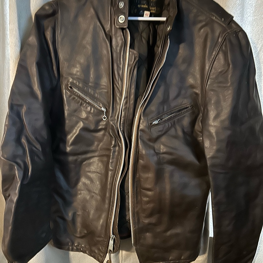 Men's Brown Leather Jacket